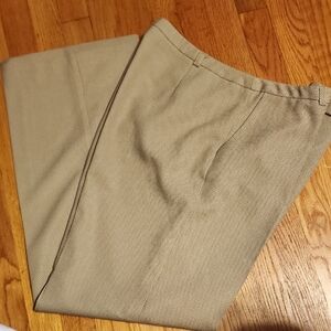 Norton McNaughton Women's Tan Textured Trousers